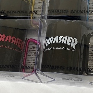 THRASHER スラッシャー ステンレス カラビナ マグカップ 4色 + マルチリング 未使用展示品 の画像3