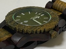 WEWOOD ウィーウッド 腕時計 木製 　展示未使用品 電池交換済_画像7