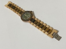 WEWOOD ウィーウッド 腕時計 木製 　展示未使用品 電池交換済 ②_画像5