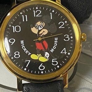 ディズニー Disney ミッキーマウス Mickey Mouse デザイン 腕時計 展示未使用品 の画像1