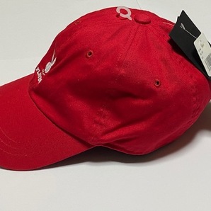 PLAYBOY プレイボーイ CAP ローキャップ 帽子 ADJUSTABLE レッド 展示未使用品の画像3