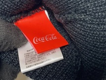 Coca-Cola コカ・コーラ ニットキャップ CAP ニット帽子 ブラック 展示未使用品_画像5