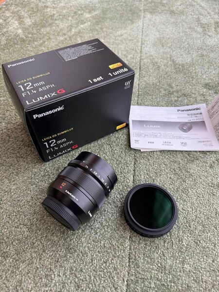 LEICA DG SUMMILUX 12mm F1.4 美品 パナソニック