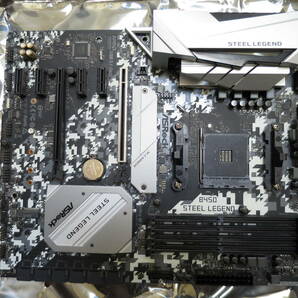 【美品】ASRock B450 Steel Legend B450 AM4の画像4