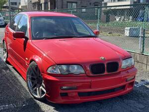 売切り！！　BMW E46 AV22 3シリーズ　320i ENERGY　フルキット　ローダウン　マフラー　現状　　