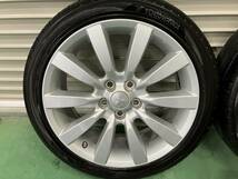 新潟発　KY0310　ギャランフォルティス　ラリーアート　純正ホイール　215/45R18　エコス　2019年製_画像4