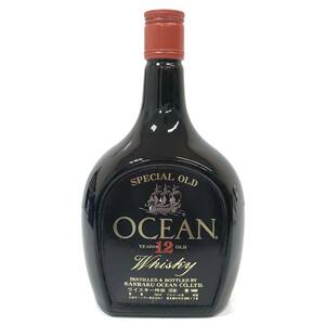 未開栓 OCEAN WHISKY SPECIAL OLD 12年 オーシャン ウイスキー スペシャル オールド 三楽 特級 760ml 43% 軽井沢