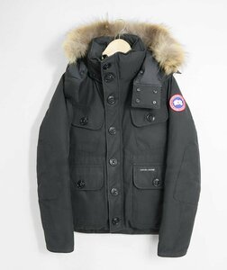 CANADA GOOSE ◆ RUSSELL PARKA (2301JM) 黒 Sサイズ ダウンジャケット ラッセル フード着脱可 カナダグース ◆6/ZZ3