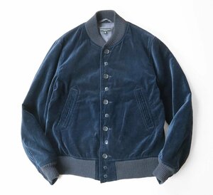 ENGINEERED GARMENTS ◆ TF JACKET ベルベット ジャケット ネイビー Sサイズ ブルゾン エンジニアードガーメンツ ◆K2K