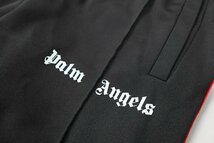 PALM ANGELS ◆ サイドライン トラックパンツ 黒 Sサイズ 裾ジップ ジャージ イタリア製 パームエンジェルス ◆K2K_画像3