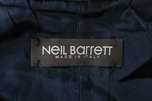 NEIL BARRETT ◆ レザー ジャケット 黒 XSサイズ Gジャン型 イタリア製 ニールバレット ◆50/K2L_画像6