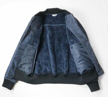 THE NORTH FACE ◆ ボアフリース スタジアムジャンパー ネイビー Sサイズ ジャケット ブルゾン スタジャン ノースフェイス ◆68/K2N_画像6