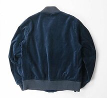 ENGINEERED GARMENTS ◆ TF JACKET ベルベット ジャケット ネイビー Sサイズ ブルゾン エンジニアードガーメンツ ◆K2K_画像2