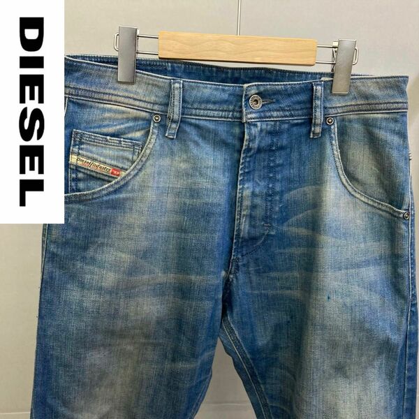 美シルエット 29 Diesel Krooley キャロット ジーンズ RED Levis テーパード