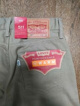 【新品未使用】Levi's リーバイス 511 PERORMANCE WARM W28 L32_画像6