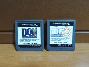 【送料無料】DS ドラゴンクエストモンスターズジョーカー1+2 DQM1+2 ソフトのみ 2本セット 動作確認済み