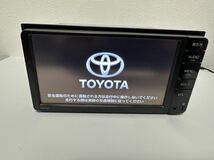 TOYOTAトヨタ純正 SDナビ フルセグ NSCP-W64 地図データ 2014年版 ※アンテナ付き※ロック解除済※_画像2