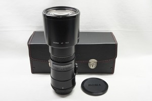 【適格請求書発行】SIGMA シグマ AF TELE 400mm F5.6 MULTI-COATED Nikon ニコン Fマウント ケース付【アルプスカメラ】240218g