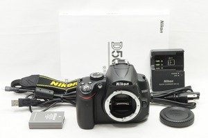 【適格請求書発行】美品 Nikon ニコン D5000 ボディ デジタル一眼レフカメラ【アルプスカメラ】240301m