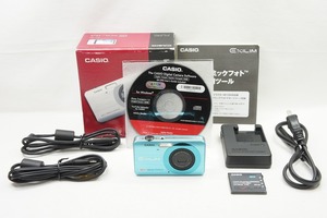 【適格請求書発行】CASIO カシオ EXILIM EX-Z90 コンパクトデジタルカメラ ブルー 元箱付【アルプスカメラ】240301a