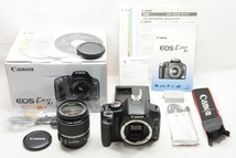 【適格請求書発行】良品 Canon キヤノン EOS Kiss X2 レンズキット (EF-S 18-55mm F3.5-.5.6 IS) 元箱付【アルプスカメラ】240306d_画像1