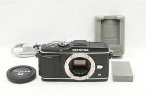 【適格請求書発行】訳あり品 OLYMPUS オリンパス PEN E-P3 ボディ ミラーレス一眼カメラ ブラック【アルプスカメラ】240226o