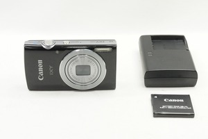 【適格請求書発行】Canon キヤノン IXY 120 ブラック コンパクトデジタルカメラ【アルプスカメラ】240315b