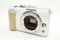 【適格請求書発行】訳あり品 OLYMPUS オリンパス PEN Lite E-PL1 ボディ ミラーレス一眼カメラ ホワイト【アルプスカメラ】240313p_画像2