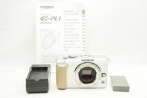 【適格請求書発行】訳あり品 OLYMPUS オリンパス PEN Lite E-PL1 ボディ ミラーレス一眼カメラ ホワイト【アルプスカメラ】240313p_画像1