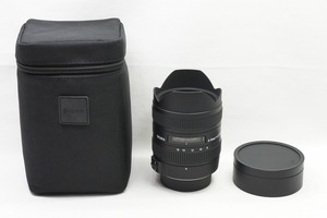 【適格請求書発行】良品 SIGMA シグマ 8-16mm F4.5-5.6 DC HSM Nikon ニコン Fマウント APS-C ケース付【アルプスカメラ】240326o