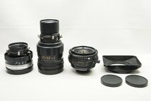 【適格請求書発行】ジャンク品 Mamiya マミヤ PRESS SUPER 23 + 100mm F3.5 + 50mm F6.3 + 250mm F8 中判カメラ【アルプスカメラ】240318r_画像8