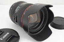 【適格請求書発行】美品 Canon キヤノン EF 24-70mm F4L IS USM フルサイズ ズームレンズ 元箱付【アルプスカメラ】240312g_画像6