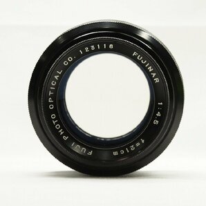 【アルプスカメラ】ジャンク品 FUJIFILM フジフィルム FUJINAR 21cm F4.5 大判レンズ 220612aqの画像4