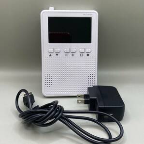 カイホウジャパン 3.0型 ワンセグテレビ搭載ラジオ KH-TVR300 通電確認済み アンテナ折れ(ジャンク扱い) L2780の画像1