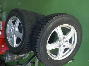 １７×７j　２２５／６５－１７　４本　９分山