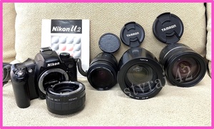 Nikon ニコン u2 本体 1点＋他レンズ 3点 テレコンバータ 1点 合計5点 動作未確認 現状品