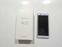 楽天モバイル SONY Xperia Ace（SO-02L)ホワイト SIMフリー【送料無料】_画像1