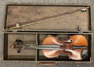 弦楽器　バイオリン　ヴァイオリン　栄工社　EIKOSHA　ケース付き　MATSUMOTO JAPAN　約48cm ジャンク品　Eikosha-Violin　楽器　日本製　