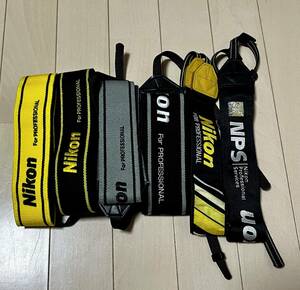 Nikon Profesional original strap Pro strap Professional Nikon set sale rare 