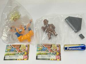 21 HG ドラゴンボール改 21 2種 孫悟空 超サイヤ人 亀仙人 ブロンズver. Gashapon Dragon ball KAI Z Goku Master Roshi bronze 鳥山明