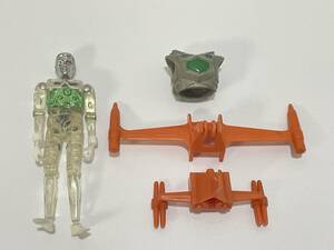  Microman прозрачный Microman Sky Ran bla- комплект Vintage MICROMAN SKY RAMBLER TAKARA подлинная вещь 