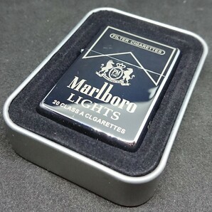 ZORRO マルボロ Marlboro シルバー Zippoサイズの画像4