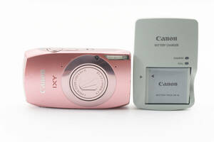 ★実用品★Canon キャノン キヤノン IXY 31S ピンク デジタルカメラ バッテリー 充電器 #e0423