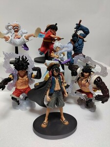 ワンピース ルフィ ONE PIECE プライズ 大量セット フィギュア セット ギア５ ニカ ナイトメアルフィ スネイクマン バウンドマン