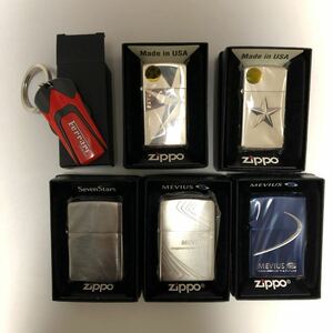 1円〜未使用 レア 非売品 ZIPPO ジッポまとめて　おまけマルボロフェラーリキーホルダー付