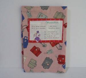 ! hand made book cover size approximately 16.5×11cm( folding .. size )