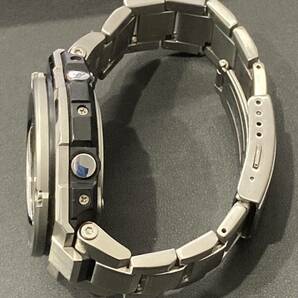 #275 美品 可動品 カシオ CASIO 腕時計 G-SHOCK G-STEEL GST-W110D-1A9JF 電波ソーラー デイデイト 20気圧防水 メンズ 現状品の画像3