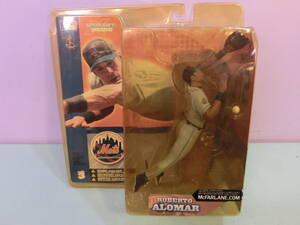  Major League MLBro belt * aroma - figure New York metsuMETS McFARLANE TOYS Roberto Alomar figuremak fur Len toys 
