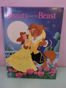 ディズニー 美女と野獣◆ハードカバー 洋書 絵本 96ページ ビンテージ◆Disney Beauty and the Beast Book 本 ベル ガストン ビースト