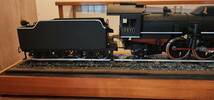 希少 C571 C57型 蒸気機関車 模型機関車 大型 鉄道模型 ガラスケース付 アンティーク レトロ ヴィンテージ_画像4